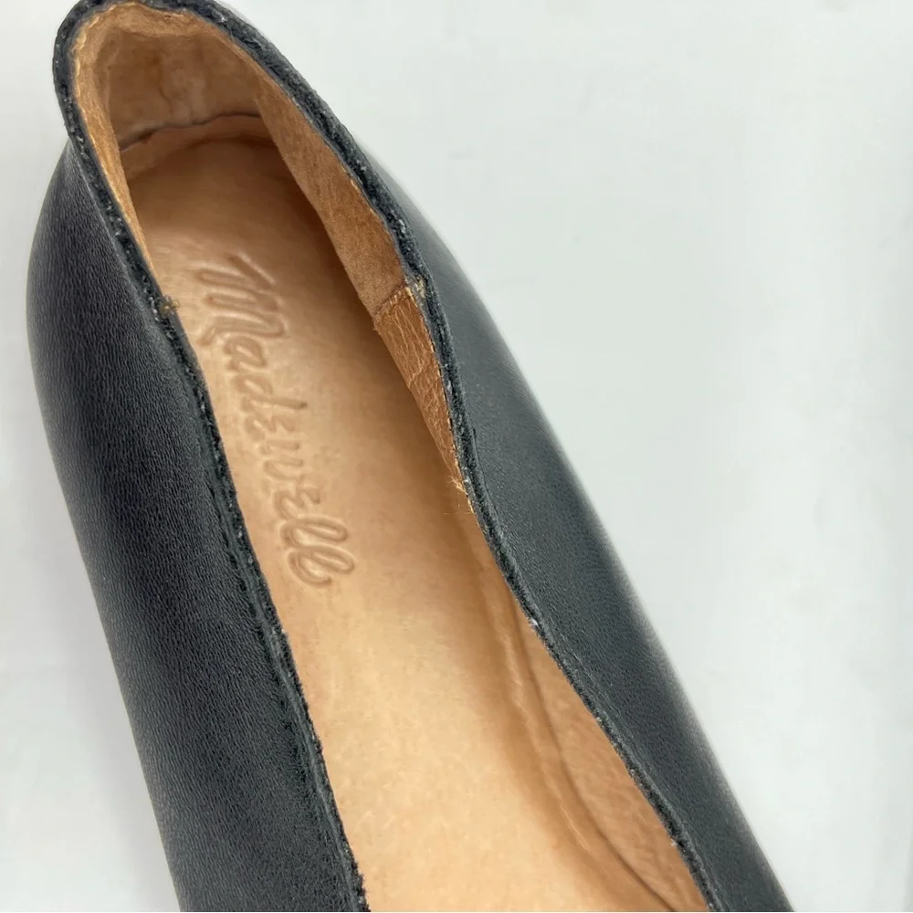 Madewell Women’s Size 10 “The Cory” Black Ballet Flats Casual Work